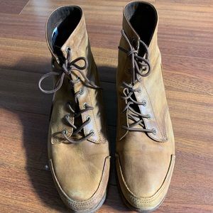 Timberland leather combat boot